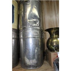 2 - 5 Gallon Shortening Tins