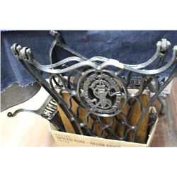 Singer Sewing Machine Parts - Cast Iron Legs, etc.