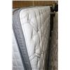 Image 2 : Grey Queen Mattress and Box Spring - Good  Condition - Clean