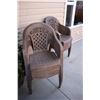 Image 2 : 11 Brown Patio Chairs