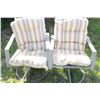 Image 1 : 2 Patio Chairs with Cushions