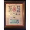 1967 Canada, The Centennial Collection, framed, coins, stamps, bill