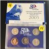 Image 1 : 2005 USA Mint Proof Set