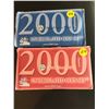 Image 1 : 2000 USA Mint UNC Sets (D & P Mint Marks)