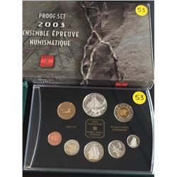 2003 Canada Proof Set, 100 Anniv. Colbalt Mining