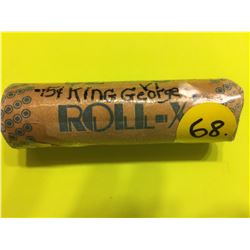 1940 Canada 5¢ roll, King George VI