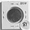 Image 2 : 1859 Canada Large Cent