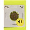 1924 Canada Small Cent
