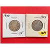 Image 1 : 1903 & 1905 Canada 25¢