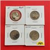 Image 1 : 1987 (Proof), 1998, 1999, 2005P Canada 25¢