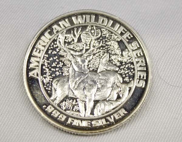 American Wildlife Series .999 Fine Silver Round