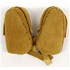 Image 2 : Native American Infant Doeskin Moccasins, DeLorme