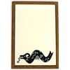Image 2 : Large Framed Tecolote Avanyu Tile