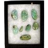Image 1 : 8 Nevada Turquoise Cabochons