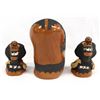 Image 3 : 3 Native American Jemez Pottery Storyteller Dolls