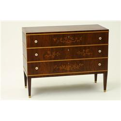Chest of drawers, palisander