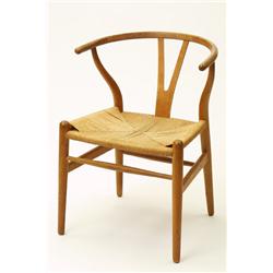 Chairs, 4 , oak, "Y-chair", Hans Wegner