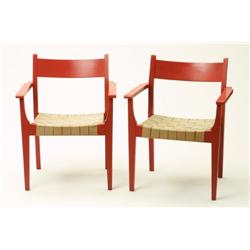 Armchairs, 2 , Hans Wegner, Carl Hansen