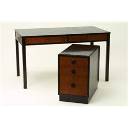Writing desk, palisander, 130x70