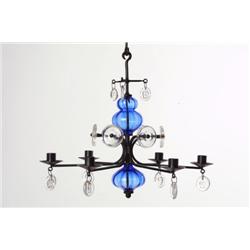 Chandelier, Erik Höglund, Boda, c1960