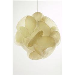 Ceilinglamp, glass fibre