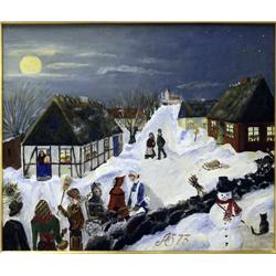 Oil, Alma Öhrström, "Knut kör julen ut"