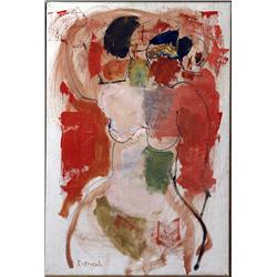 Oil, Lennart Rosensohn, sign a tergo