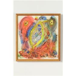 Collage, Antonio Pasquini, "Trace of gold"