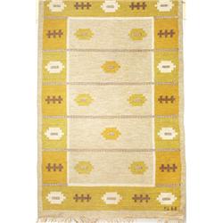 Rug, sign. SH (Svensk Hemslöjd)