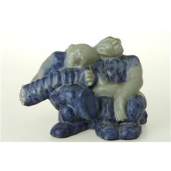 Troll, ceramic, Åke Holm, sign Å Holm