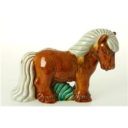 Horse, Gunnar Nylund, chamotte, sign. R GN