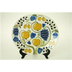 Plate, Arabia Paratiisi Made in Finland 9-69