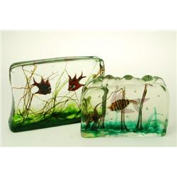 Sculptures, 2 , probably Cenedese, Italien