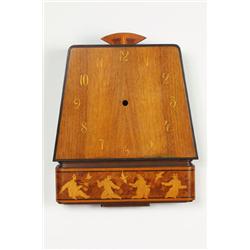 Wall clock, Erik Mattsson, Mjölby Intarsia