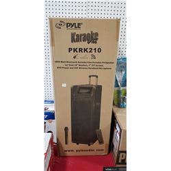 Pyle PKRK210 1000 Watt, 10-Inch Woofer, 7-Inch Screen Karaoke Vibe Bluetooth Multimedia PA System