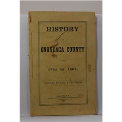 Hall & Patterson: History of Onondaga County from 1794 to 1867