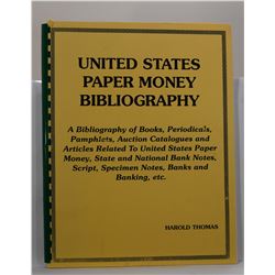 Thomas: United States Paper Money Bibliography