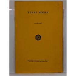 Lenz: Texas Money