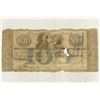 Image 1 : 1862 BANK OF LOUISIANA $100 OBSOLETE BANK NOTE