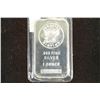Image 1 : 1 TROY OZ .999 FINE SILVER BAR SUNSHINE MINTIING