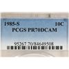 Image 3 : 1985-S ROOSEVELT DIME PCGS PR70 DCAM
