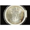 Image 1 : 2002 AMERICAN SILVER EAGLE UNC SLIGHT TONING