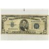 Image 1 : 1934-C $5 SILVER CERTIFICATE BLUE SEAL
