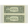 Image 2 : 2-2003-A $1 FRN'S LOW CONSECUTIVE SERIAL 'S UNC