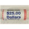 Image 1 : $25 ROLL OF 2010 ABRAHAM LINCOLN PRESIDENTIAL $'S