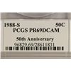 Image 3 : 1988-S KENNEDY HALF DOLLAR PCGS PR69 DCAM