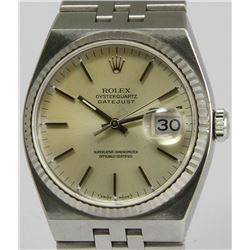 Pre-owned Rolex Oysterquartz