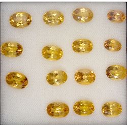 16.74cts Oval Shape Imperial Topaz