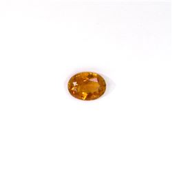 1.10 ct yellow tourmaline oval cut