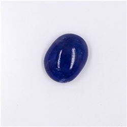 1.18 ct tazanite cab oval cut